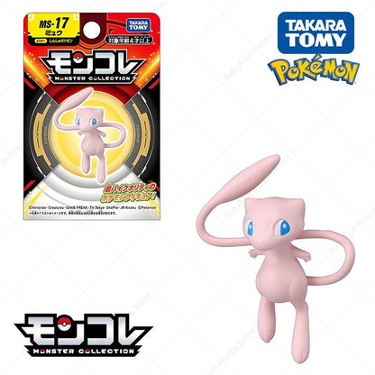 Original Takara TOMY Pokemon Ditto Jigglypuff Figure Toy Dedenne Slowpoke Mega Gyarados Lucario Gengar Anime PVC Model Doll Gift