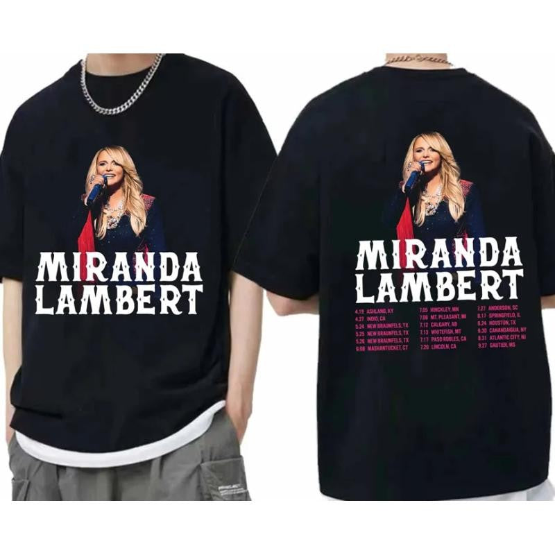 Miranda Lambert 2024 Tour Shirt Heavyweight T-shirtt tshirt