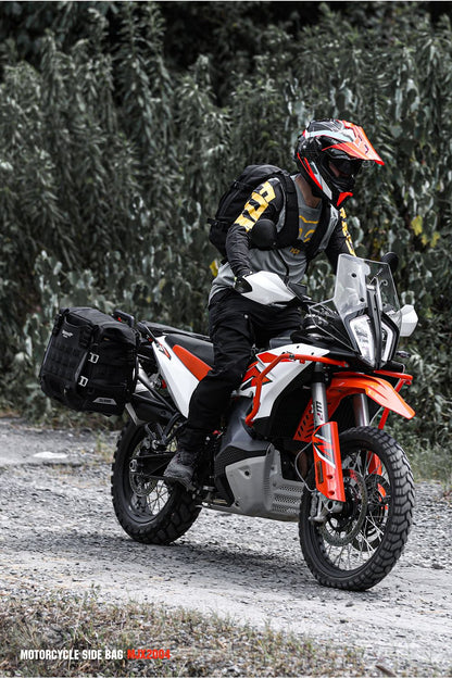 Rhinowalk Motorcycle Side Bag Quick Release Waterproof 35L Anti-Theft With Lock Hole For BMW R1300GS  R1250GS R1200GS S1000XR