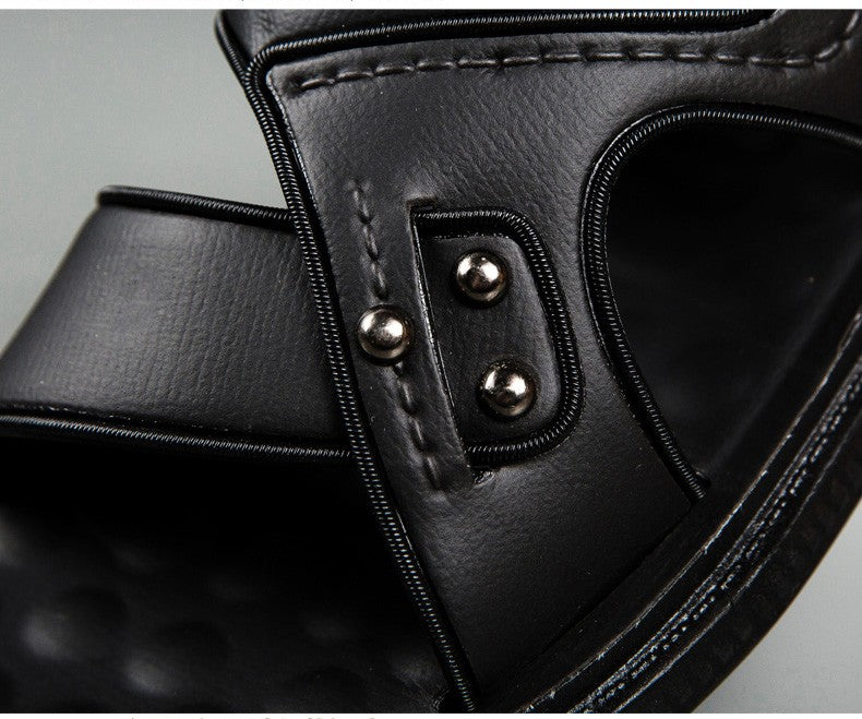 Summer Men Sandals Open Toe Flat Mens Casual Shoes Outdoor Walking Sandals for Men Beach Shoes sandalias hombre Men slippers