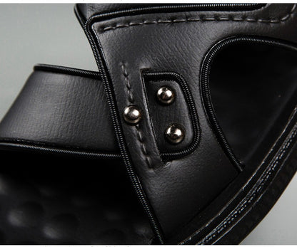 Summer Men Sandals Open Toe Flat Mens Casual Shoes Outdoor Walking Sandals for Men Beach Shoes sandalias hombre Men slippers