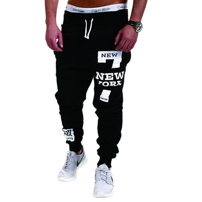 Men's Athletic Shorts Sweat Shorts Capri Pants Drawstring Print Letter Sports Outdoor Weekend Streetwear Stylish Sweatpants Male