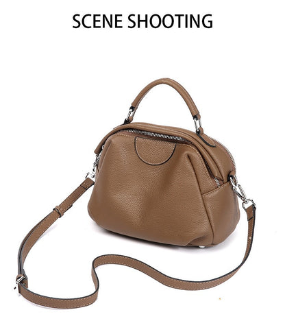 Genuine Leather Women's Bag 2026 New Luxury Designer Handbags Women High Quality Cowhide Shoulder Bag Versatile Crossbody Bags