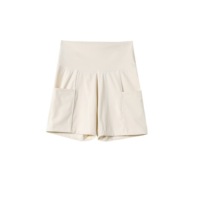 Women Sports Short Yoga Shorts High Waist Breathable Soft Fitness Tight Women Yoga Legging Shorts Cycling Athletic Gym Shorts