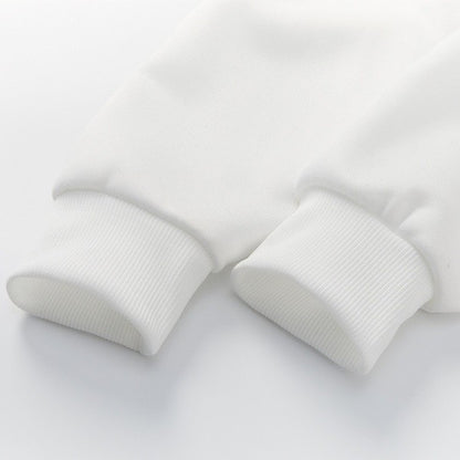 Christmas elk round neck pullover fall and winter men's casual long-sleeved cute Merry Christmas red sweater