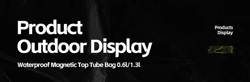 Rhinowalk Bicycle Top Tube Bag Waterproof Bike Front Frame Storage Bag Screw & Strap fixed Cycling Travel For MTB Road Gravel