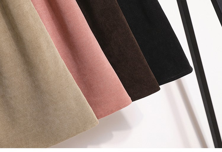 Women's New Style High-Waist Plus Size Skirts Elastic Waist Solid Wrap Buttocks Autumn Winter 2025 Versatile Straight Leg Skirt