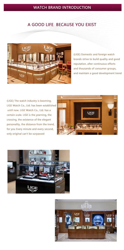 LIGE 2025 Creative Watches For Men Clown Fashion Quartz Wristwatches Waterproof Leather Strap Mens Watch Cool Joker Reloj Hombre