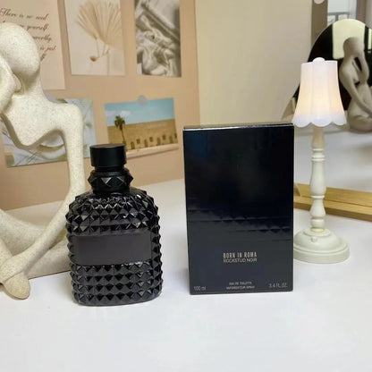 Perfume 100ML Charmoso Sexy Feminino Spray Corporal Perfumes Masculinos e Femininos Frangrância de Longa Duração de Alta Qualidade Born in Roma