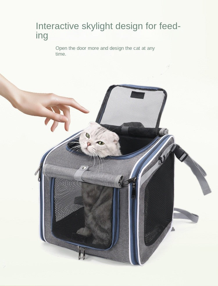 Bolsa De Gato Para Bicicleta, Bolsa De Cachorro, Bolsa Para Animais De Estimação, Mochila Portátil Para Uso Externo, Adequada Para Transportar Bicicletas E Motocicletas
