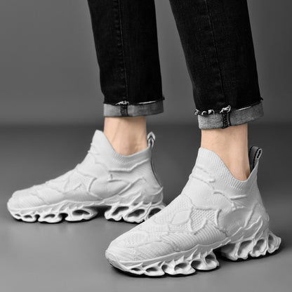 Tênis Masculino Casual Masculino Tênis Masculino de Luxo Tênis Masculino de Corrida Respirável Sapatos da moda Loafers Tênis de corrida para homens