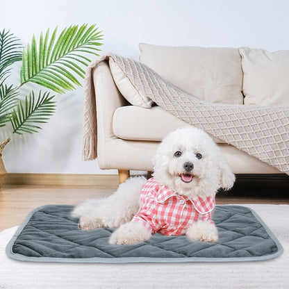 Almofada para Cama e Tapete para Pets 40x50CM Ninho de Gato e Cão Grosso Quente Almofada Térmica para Dormir Tapete Térmico Antiderrapante para Pets Macio Inverno