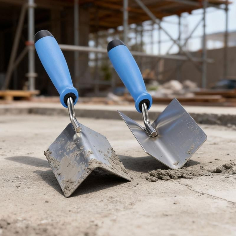 R9UF Desempenadeira de Canto Interno Externo Diatom Mud Ferramenta Auxiliar de Construção Ferramenta de Acabamento de Reboco de Aço Inoxidável