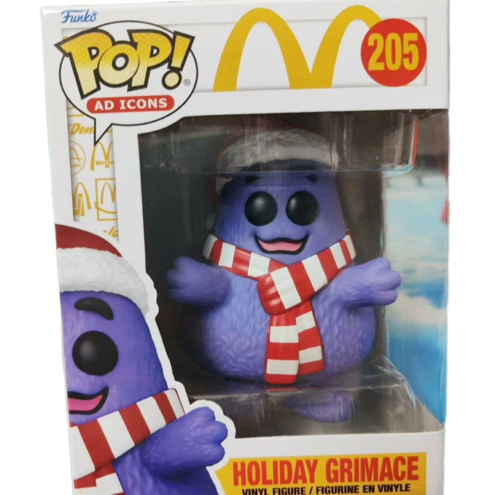 McDonald's Series Boneco de Ação Original Funko Pop Hambúrguer Batatas Fritas Speenee Grimace Brinquedos de Coleção Edição Limitada Presentes