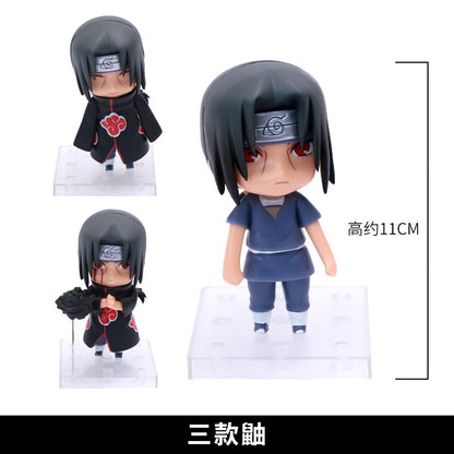 10CM Anime Naruto Shippuden Vibration Stars Uchiha Itachi Bonecos de Ação de Luta #820 Brinquedos Colecionáveis Bonecos Modelo