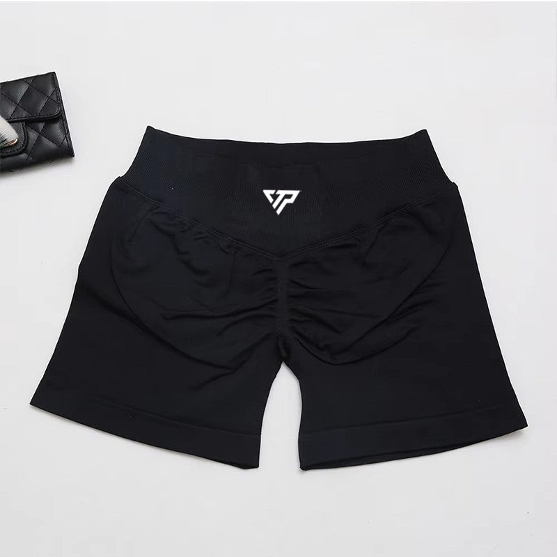 High Quality Women's Sports Stretch Fitness Shorts Yoga Training Running Pilates Tight Yoga Shorts