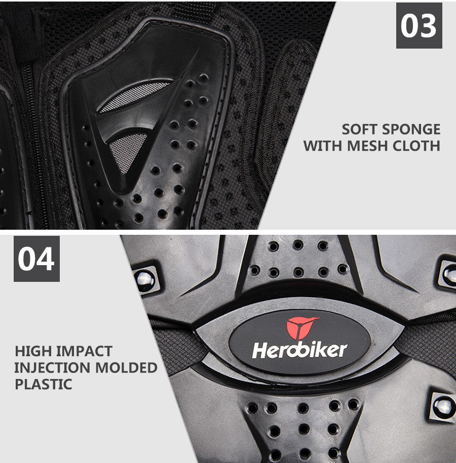 5XL Motorcycle Jackets Men's Full Body Armor Protection Jackets Motocross Enduro Racing Moto Protective Equipment Clothes