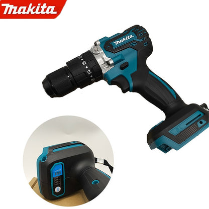 Parafusadeira/furadeira de mão recarregável elétrica de lítio MAKITA 18V DDF487 13mm