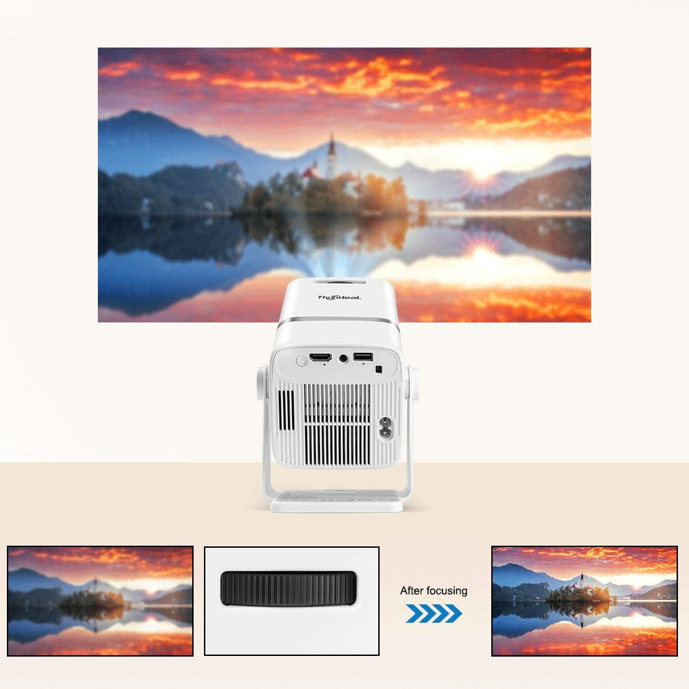 ThundeaL HD Mini Projector TD90 PK TD80W 1080P WiFi Android TD80 Projector Home Theater Cinema 3D Phone Video Movie Proyector
