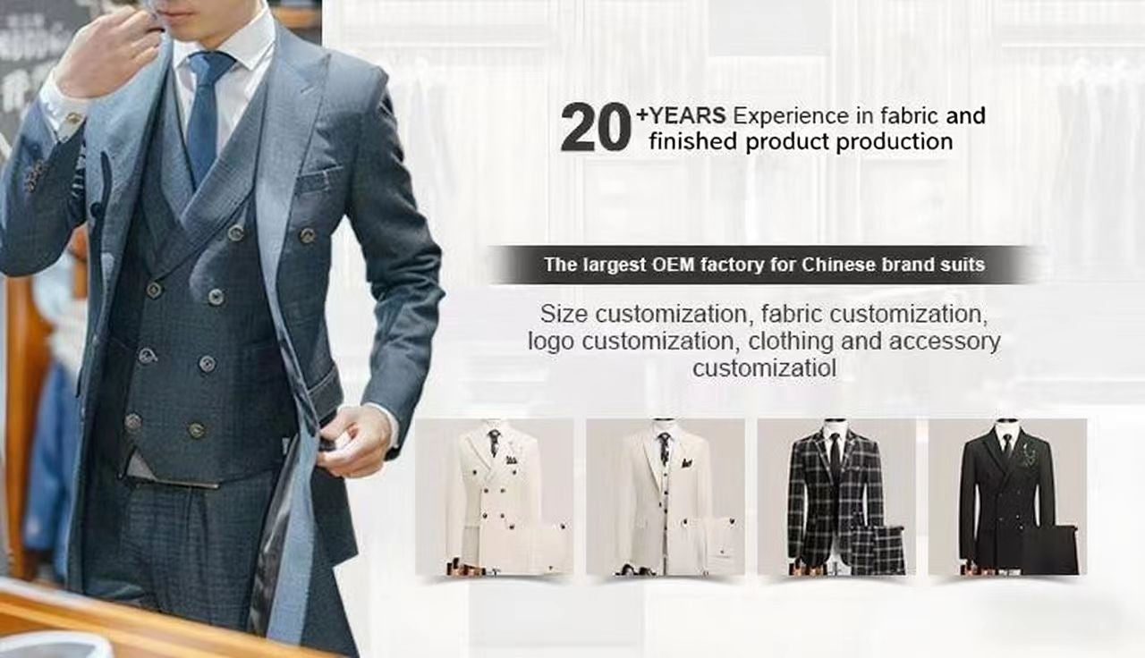 Men's Three-Piece White Suit, Anti-Wrinkle, No-Iron, Anti-Stick Fur Business Formal Suit, Four-Season Workplace Work Clothing Dr