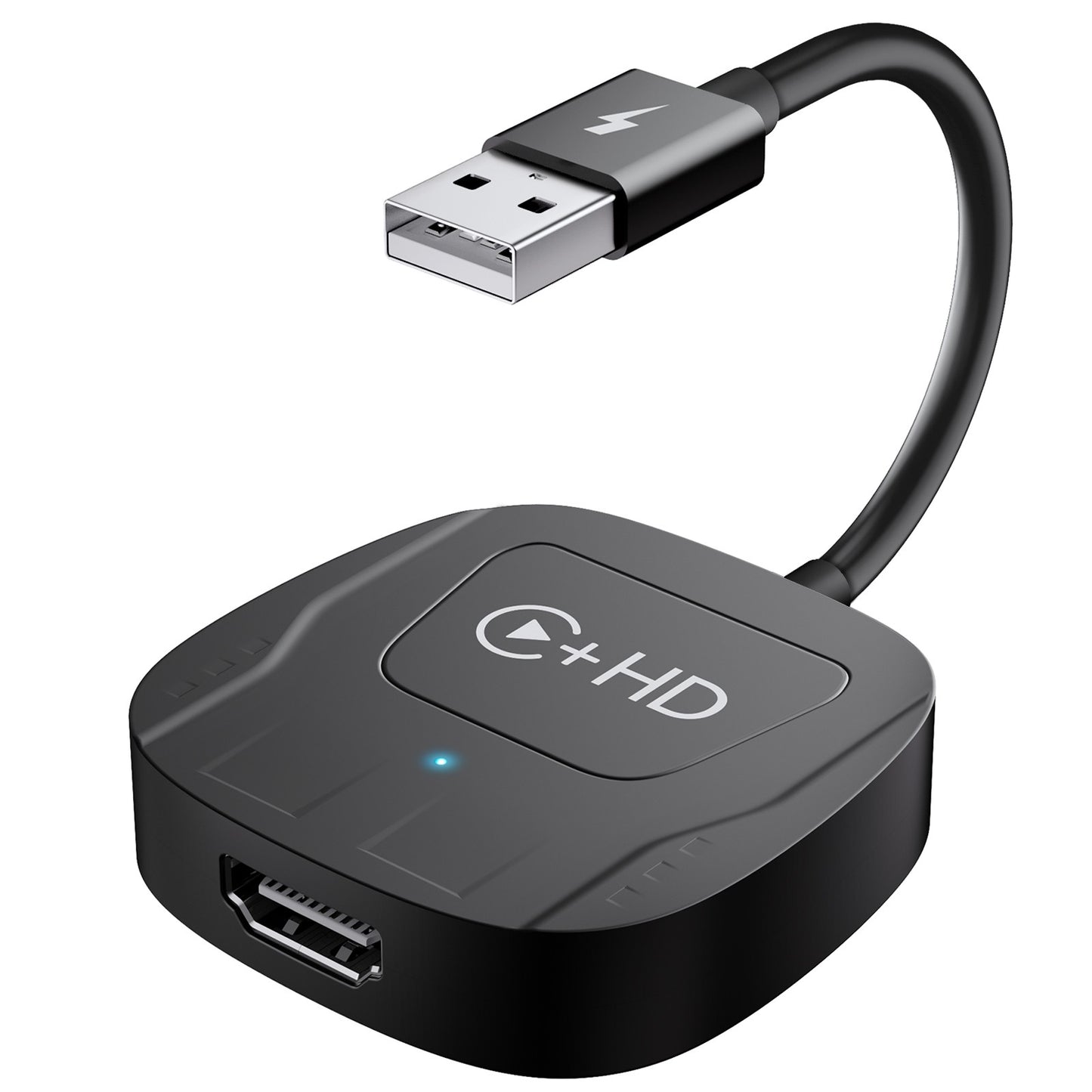 Carplay Wireless Adapter with Youtube/Netflix/Tiktok, Wireless Carplay USB Dongle for Factory Wired Carplay to Wireless
