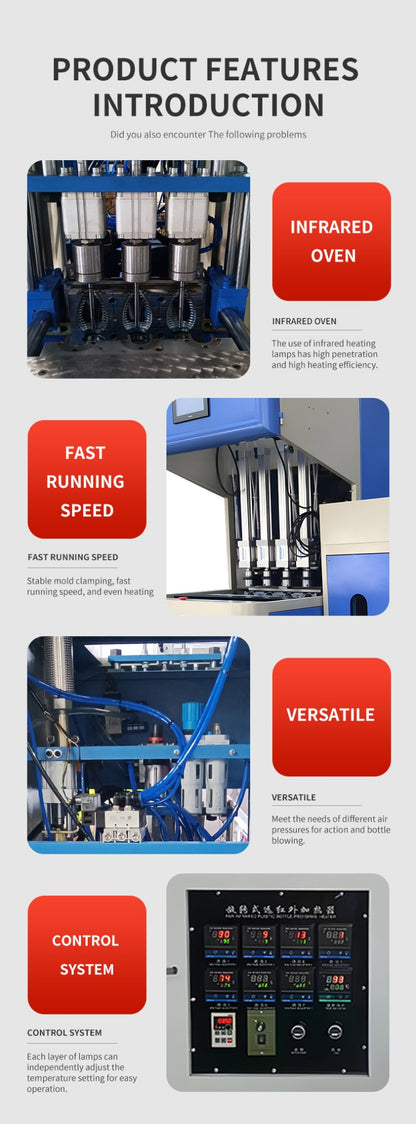 Water bottle 19 liter making machine popular widely used 5 gallon pet bottle blowing machine Blow Molding Machine