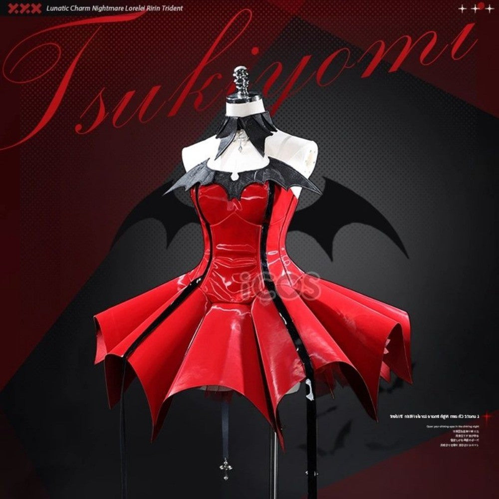 Utau Tsukiyomi Devil Costume Shugo Chara Cosplay Costume Full Set Anime Halloween Party Carnival Stage Performance Show