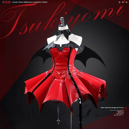 Utau Tsukiyomi Devil Costume Shugo Chara Cosplay Costume Full Set Anime Halloween Party Carnival Stage Performance Show