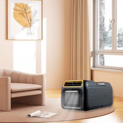 Ar condicionado portátil de 4500 BTUs, unidade de refrigeração 5 em 1 com kit de instalação para barraca de acampamento, caminhão, trailer, van e uso doméstico, baixo consumo de energia.