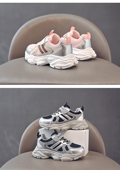 2025 Spring Autumn New Boys Kids Sport Shoes Girl Baby Toddler Mesh Breathable Casual Running Shoes Soft Soled Children Sneakers