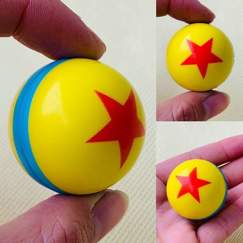 Mini Bola Elástica Disney Desenho Animado, Bola de Desenho Animado Pixar, Bolinha Infantil de Bater, Brinquedos Disney Toy Story Bola do Andy Presentes de Aniversário Infantis