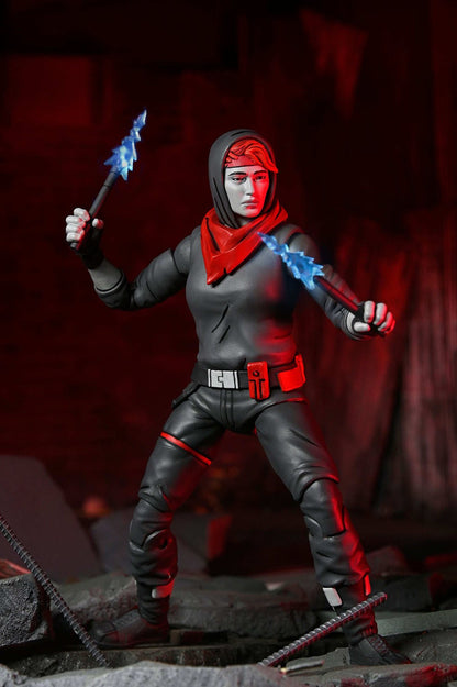 NECA 54408 TMNT The Last Ronin The Lost Years Ultimate April Nightwatcher Boneco de Ação de 7"