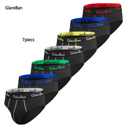 7pcs Pack Briefs Brand Boxer Fashion Style Men Panties Underwear Male And Underpants For Homme Luxury Set Shorts Box Slips