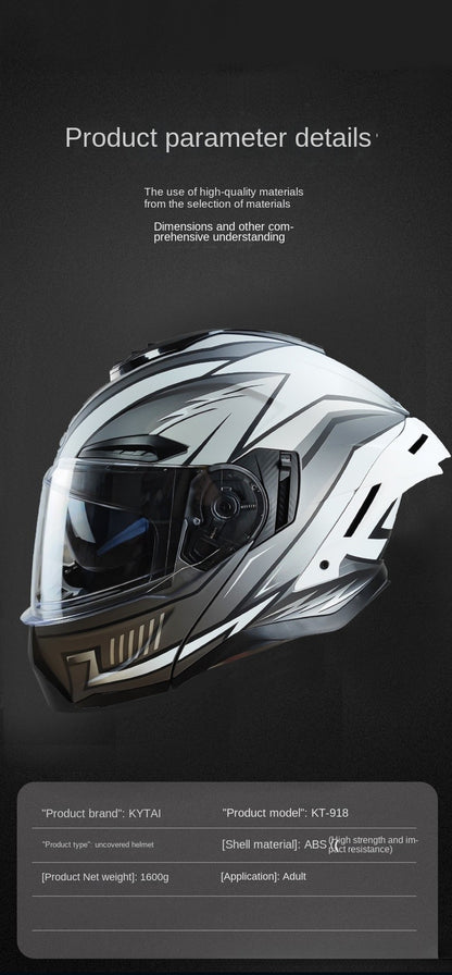 Capacete Articulado de Moto com Bluetooth Lente Dupla Off-road Capacete de Corrida Cascos para Moto Capacete de Moto Aprovado pelo DOT Para BMW