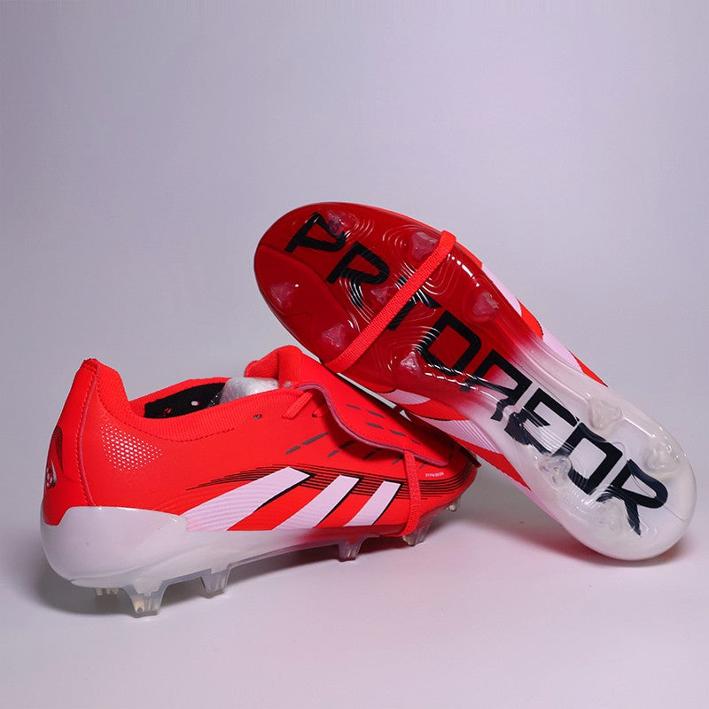 X-2502 Original Mens Football Boots for Kids Training Studded Fast Soccer Cleats Outdoor Non Slip Football Shoes for Man 35-45