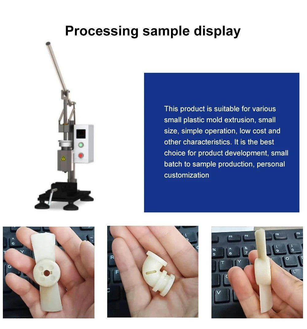 Vertical Small Manual Injection Molding Machine Desktop Plastic Molding Machine Injection Molding Machine for PVC PP PE ABS