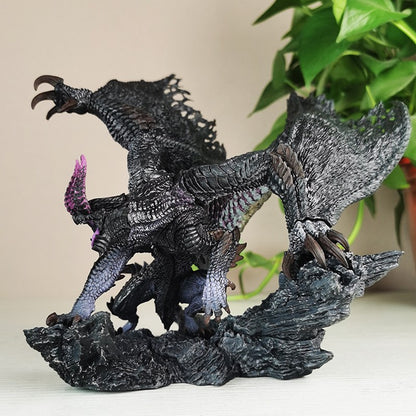 2024 Monster Hunter Anime Figura Gore Magala Figuras Gulong Juvenil Estatueta Modelo Estátua Boneca Coleção Decoração Brinquedos de Presente