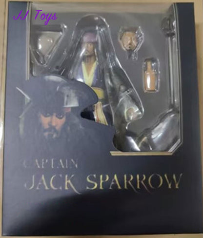 16cm Movie Figures Movable Jack Sparrow Action Figure Statue Model Doll Collection Toys Gifts