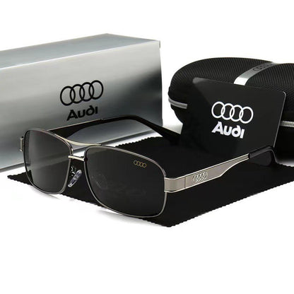 Audi Polarized UV400 Driving Sunglasses for Men/Women Square Frame Glasses Wholesale Gift for Auto Enthusiasts 557