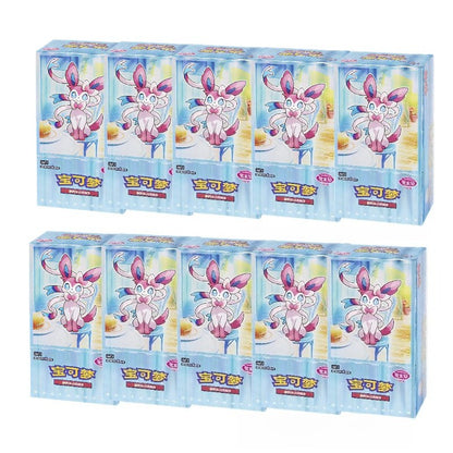 100% Original Pacote de Gemas Pokemon Vol3 Edição Cartas Anime Pokemon PTCG Bolsa de Gemas 2 Cartas Colecionáveis Brinquedo Presente de Aniversário Social