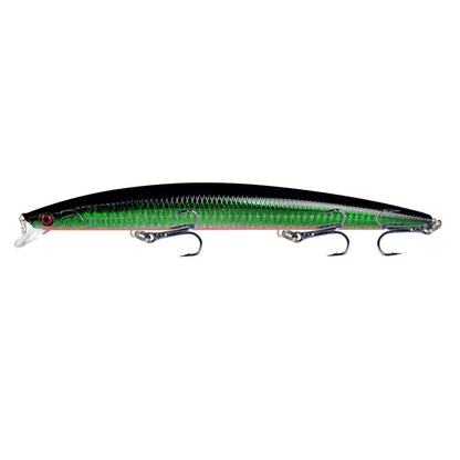 1pcs 18cm 24g Minnow Fishing Lure Laser Hard Artificial Bait Plastic Big Fake Fish Lures Sea Fishing Bait Crankbait Wobblers