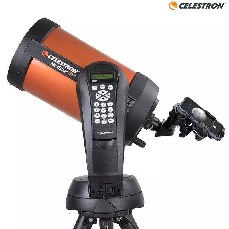 Adaptador universal para smartphone Celestron NexYZ de 3 eixos adequado para telescópios astronômicos, binóculos, microscópios e miras.