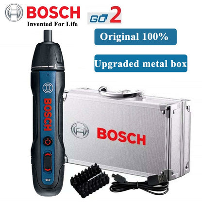 Parafusadeira elétrica sem fio Bosch Go Original 3.6V Recarregável Parafusadeira automática Furadeira Bosch Go 2 Ferramenta elétrica de lote