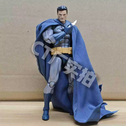 Hot-New CT Toys Batman Hush Blue Version Mafex 105 Black Version Dc Bat Man Anime Action Figure Figurine Collection Model Toys