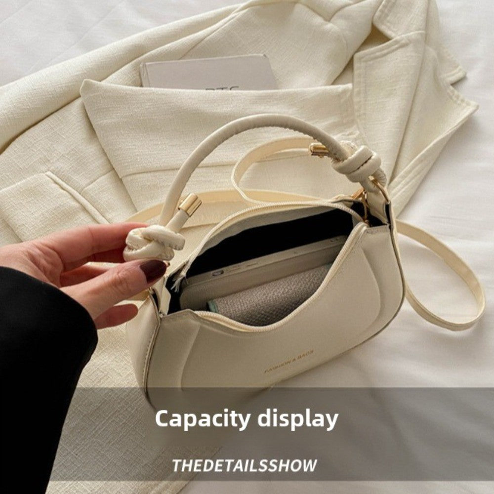 French Luxury Fashion Women's Bag Handbags Ladies Solid Color High-end Texture Versatile Shoulder Bag for Woman