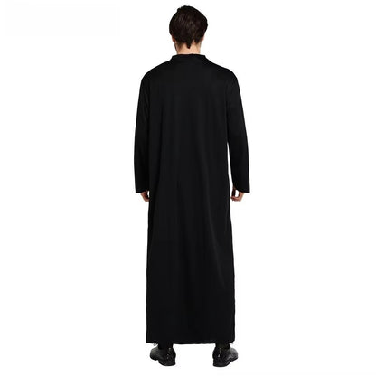 Higih Quality Adult Size Father's Clothing Virgin Mary Black Cosplay Costume Priest Role Nun Costume Cosplay Events
