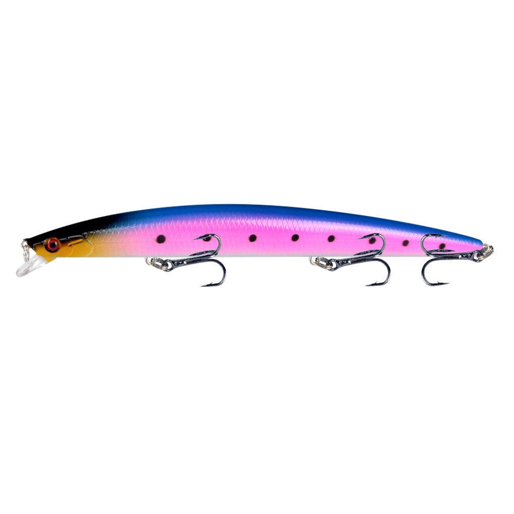 1pcs 18cm 24g Minnow Fishing Lure Laser Hard Artificial Bait Plastic Big Fake Fish Lures Sea Fishing Bait Crankbait Wobblers