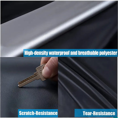 BBQ Grill Barbeque Cover  Anti-Dust Waterproof Weber Heavy Duty Charbroil BBQ Cover Outdoor Rain Protective Barbecue Cover