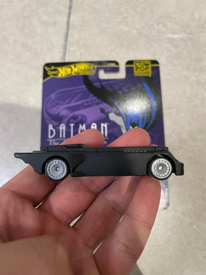 Hot Wheels Premium Pop Culture Batman The Animated Series Batmobile 1:64 Scale Diecast Car Model Alloy Vehicle Collectible Toy