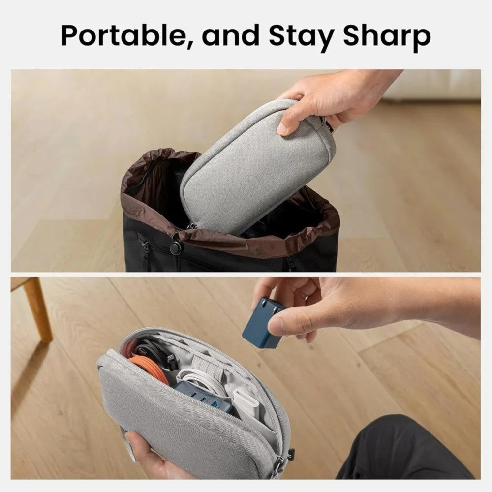 Electronics Organizer Travel Case Water Resistant Travel Bag Cable Organizer for Essentials Accessories Carry Storage Daily Item